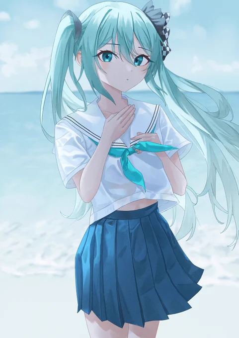 少女レイ(再掲) #初音ミク