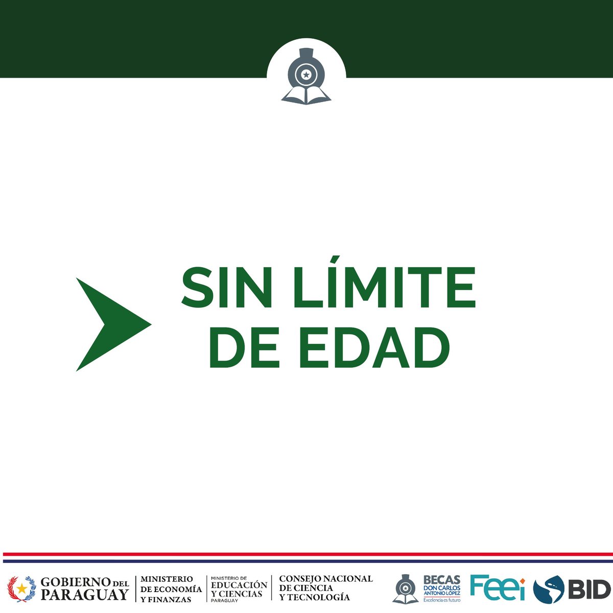 becalpy's tweet photo. ¿Sabías que no hay límite de edad para postularse a las becas que ofrece #BECAL?

Estate atento a las próximas convocatorias para hacer Maestrías, Doctorados y Posdoctorados en las mejores universidades del🌍 a través del Programa

🔎 https://t.co/dHnEh4gYnF

#GobiernoDelParaguay https://t.co/ryxFY04cTX