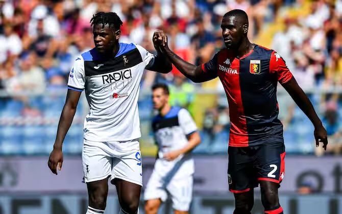 Cristián Eduardo Zapata Valencia (a destra) è cugino di Duván Esteban Zapata Banguero (a sinistra)