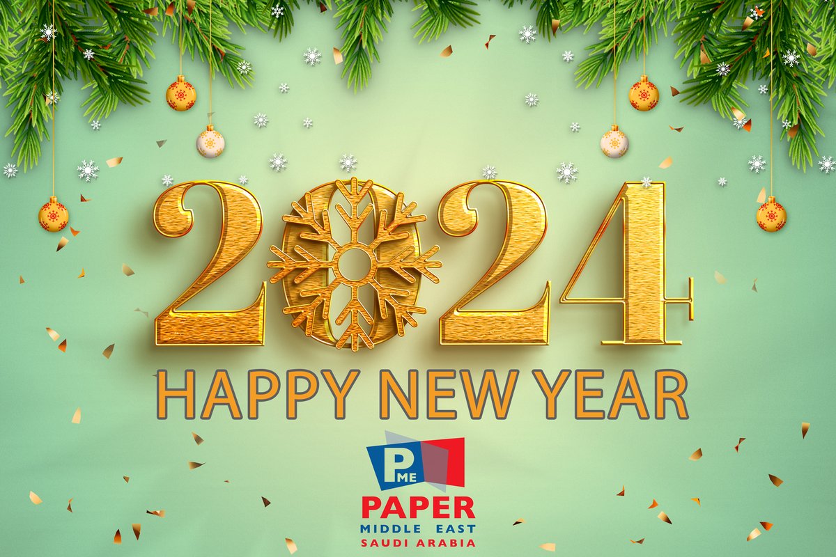 PaperMidEast's tweet image. عام جديد سعيد على كل عملاء معرض PAPER ME 🌟🎉
نتمنى لكم عام يحمل لكم نجاحات كبيرة وانتم في سلام وافضل حال
كل عام وانتم بخير 💙

#HappyNewYear2024 
#PAPER_ME #Home_of_Business_deal