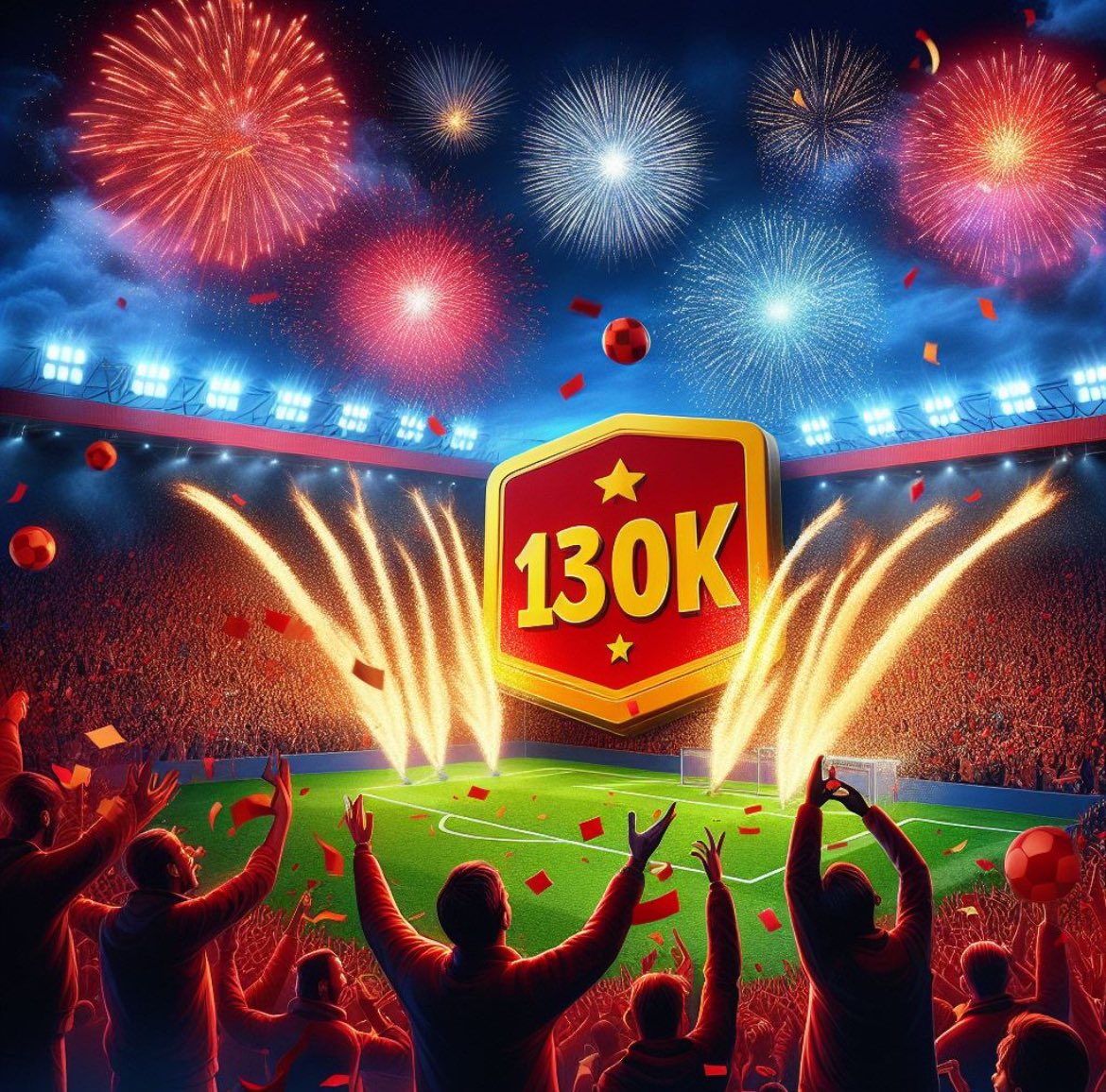 130,000 FOLLOWERS GIVEAWAY 🟨🟥☺️

That’s just insane, we remember starting this and just seeing where it goes and now look at it! 🤩

Thanks to every single one of you! 🤝

£130 For ONE person who RT’s &amp; LIKES this tweet, winner announced in Telegram ⬇️

t.me/+zW3FYPNH72VhM…