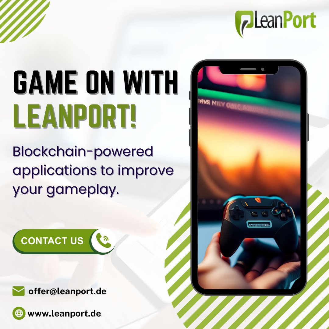 LeanportDigital's tweet image. Elevate your gaming journey with LeanPort! 🚀 We excel in creating dynamic gaming apps that redefine fun and excitement. Ready to revolutionize gaming? Let the play begin!
#GamingAppDevelopment #GameDevelopment #GamingExperience #ImmersiveGames #Entertainment #GamingJourney
