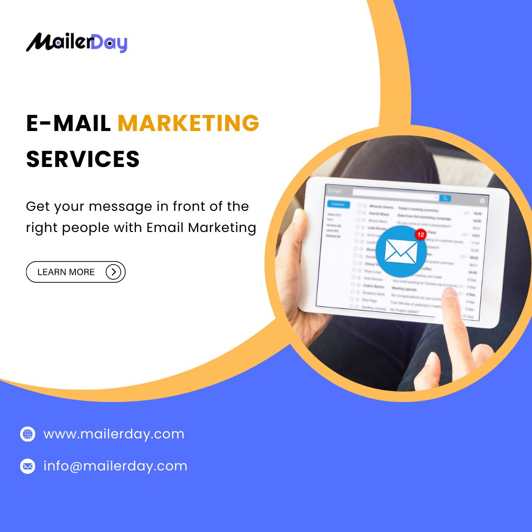 mailerday_'s tweet photo. Take your emails to the next level with MailerDay – where every message is a masterpiece! 💌🌟

#emailmarektingservices #emailmarekting #bulkmailing #email #SMTPservices https://t.co/MLKiYJwCp6