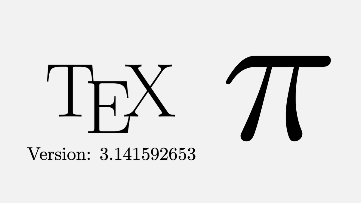 Since version 3, TeX has adopted an unconventional version numbering system, where updates are indicated by appending an additional digit to the end of the decimal. This method results in the version number gradually approaching π, symbolizing the system's high stability and the…