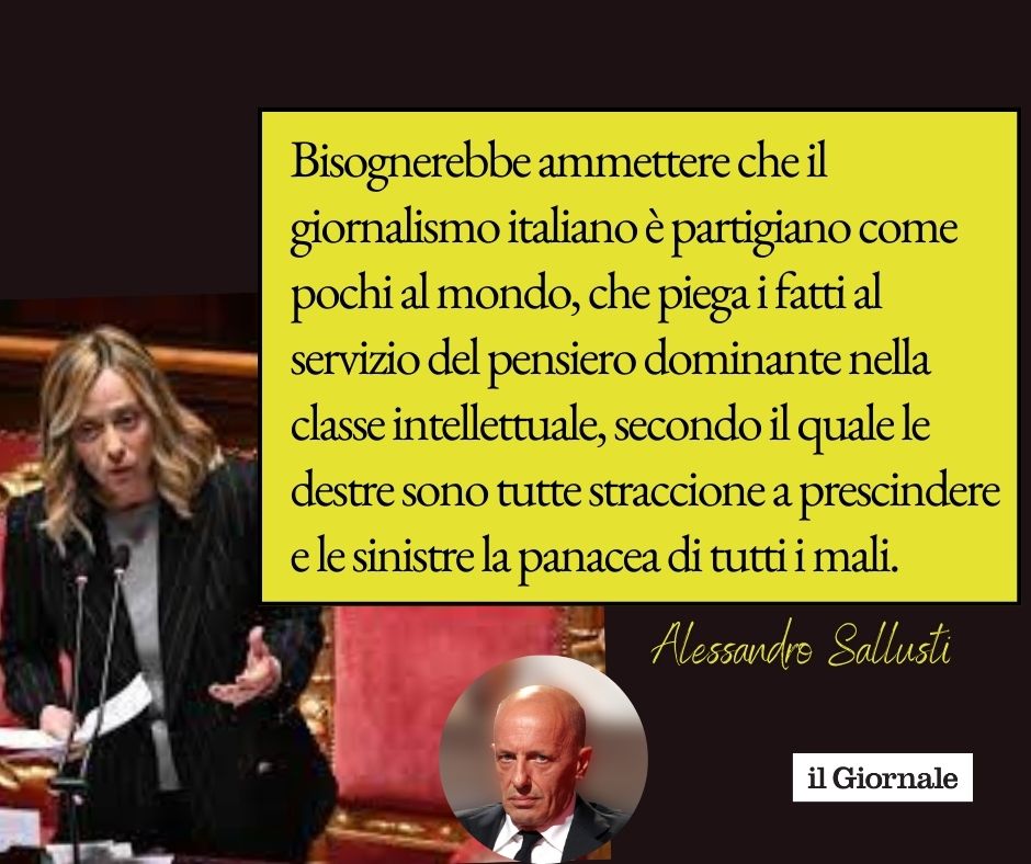 alesallusti's tweet photo. La malattia della Meloni e quella dei giornalisti 👉 https://t.co/fTXRhEaO3h https://t.co/KKArIYakR2