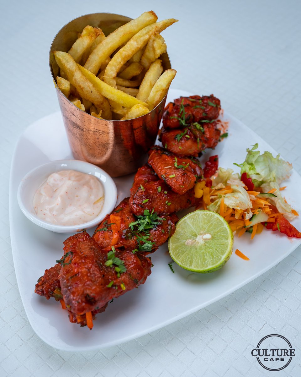 culturecafe's tweet photo. Mouthwatering Chicken Wings are a steal at just 500 shillings😀. Don't miss out on the opportunity to indulge in this affordable and delectable treat. #culturecafenairobi #deliciousgoodness
#cafekenya #lunchdelights #healthyrecipes #foodkenya #lunchlove https://t.co/l27wM9YZdU