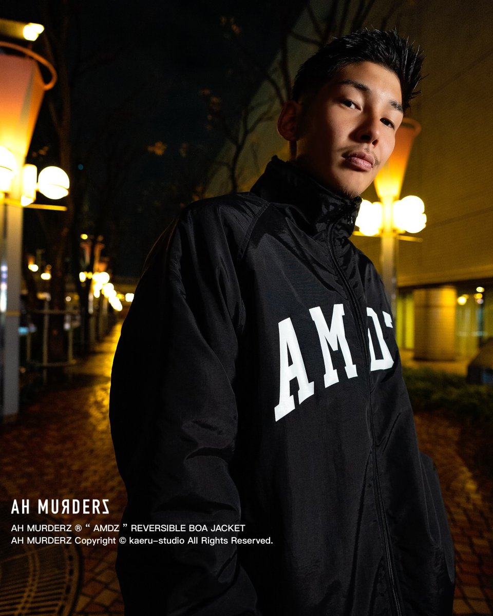 Ahmurderzjp's tweet photo. !!!!! 12.31 sun 発売決定 !!!!!
AH MURDERZ
“ AMDZ “ REVERSIBLE BOA JACKET
Color : BLACK / GRAY / OLIVE
Size : M / L / XL / XXL
Price : 24750 taxin
release 12.31 sun 19:00 先行 18:30
at : AH MURDERZ
#AHMURDERZ
#REDSPIDER
#REVERSIBLE
#BOAJACKET https://t.co/eb1taD1GxQ