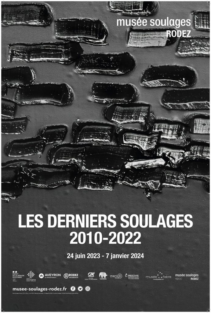 #IdeeDeSortie ⚫ | Il est encore temps de découvrir 'Les derniers Soulages. 2010-2022' au musée qui porte son nom, une exposition hommage consacrée aux dernières années de création de Pierre Soulages. Jusqu’au 7 janvier 2024 👉 musee-soulages-rodez.fr/expositions/le… @museesoulages @Prefet12