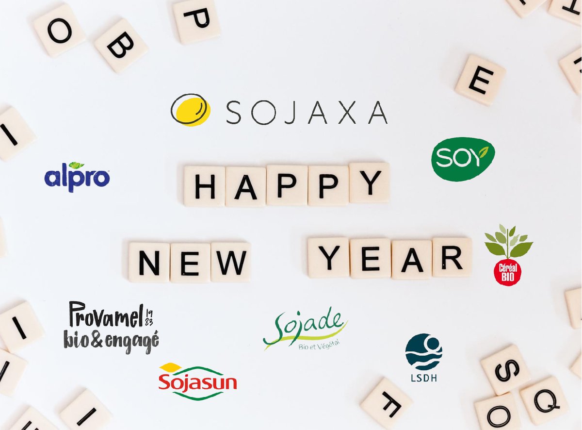 #Sojaxa et ses membres vous présentent leurs meilleurs vœux pour cette nouvelle année 🎉 En 2024, nous continuerons notre travail autour d'une #alimentation plus #durable et diversifiée ! #bonneannee #2024