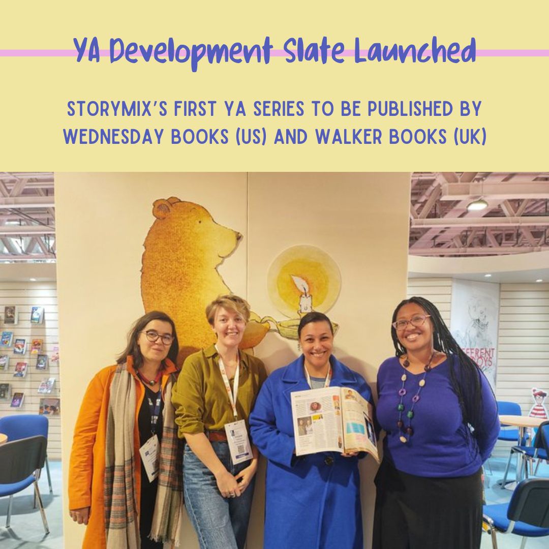 storymixstudio's tweet photo. @OjiBrown73 @SimDougie @FarshoreBooks @elnorry_writer @KidsBloomsbury @JRichardsAuthor @isaachmck @aliciarobart @deise_lino @scholasticuk Some more of our highlights from 2023!
From our founder @JRichardsAuthor being highly commended at the #Nibbies, to starting a podcast with @MaameBlueWrites & @AziFarniBBC, it's been an exciting year all-round.
#InclusivePublishing #ChildrensPublishing #RepresentationMatters https://t.co/LbnUuKvWNL