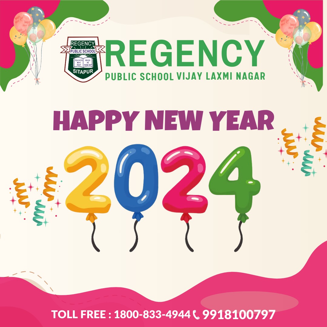 RegencyLaxmi's tweet photo. 🎉Wishing you a Happy New Year🎉
.
.
Regency Public School Vijay Laxmi Nagar
Toll Free :-1800-833-4944
Contact :- 9918100797
.
#HappyNewYear🥳 #newyear2024 #regencyvijaylaxminagar  #love ❣#happy #newyearseve #instagood💘 #instagram #photography🌟 #like #photooftheday #newyears https://t.co/hEJSWvSyEg
