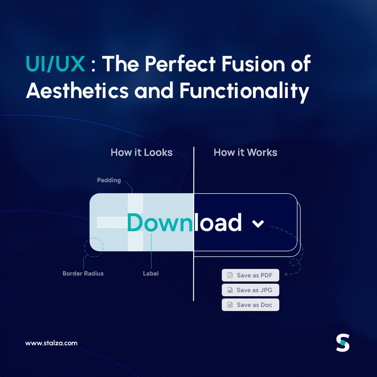 StalzaTech's tweet photo. UI: How it looks.
UX: How it works.
Dive into the dynamic world of User Interface and User Experience design. Discover the art of blending aesthetics with seamless functionality for exceptional digital experiences.

#UIUX #UI #UX #Design #StalzaTech #Stalza https://t.co/kDd3340YRZ