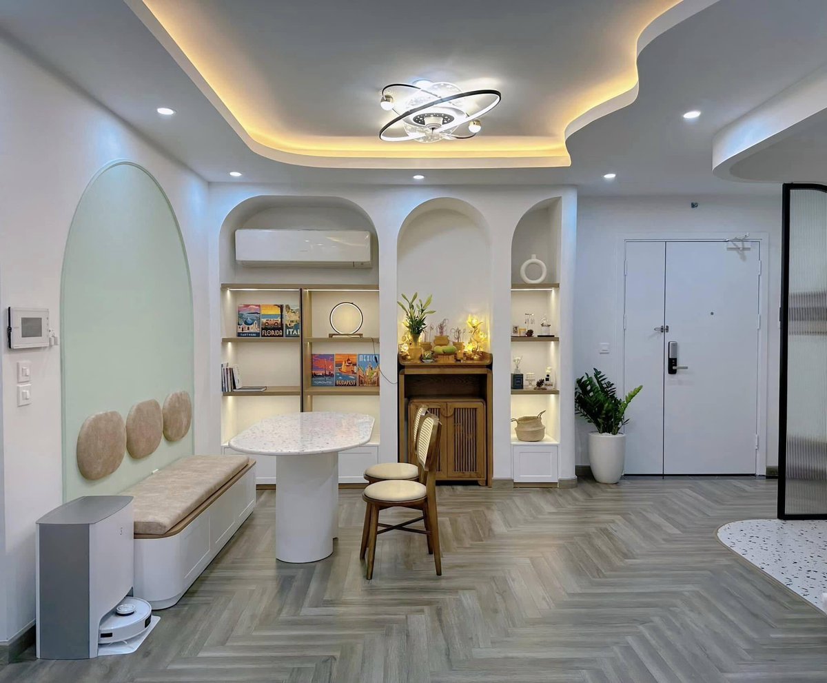 Houseideas96's tweet photo. CĂN NHÀ MƠ ƯỚC 🏡
Dịu dàng và ấm cúng - Đó là những gì căn nhà này mang đến từng chi tiết tinh tế. Từ không gian mở, ánh sáng tự nhiên tràn ngập đến sự kết hợp màu sắc tinh tế, mỗi góc nhỏ của căn nhà đều tỏa ra sự ấm áp và yên bình.
#Nicehouse
#Nhadep https://t.co/j3dVPXRCeP