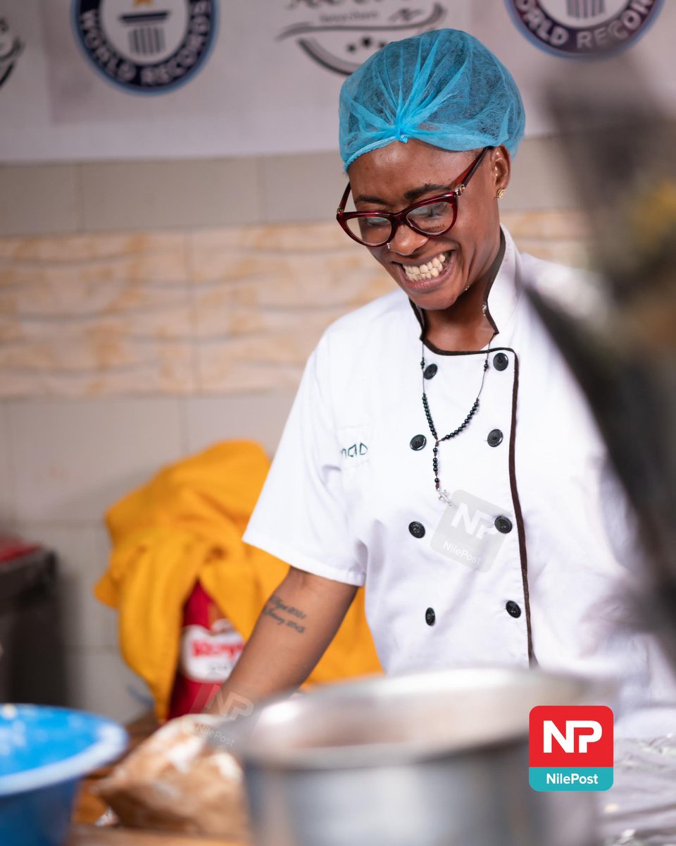 EcobankUganda's tweet image. Go, Mama Dee!  Sending our cheers and support as she conquers the cookathon challenge! We're cheering for more hours of culinary magic!
#GoForMore 
#MamaDsWorldRecord