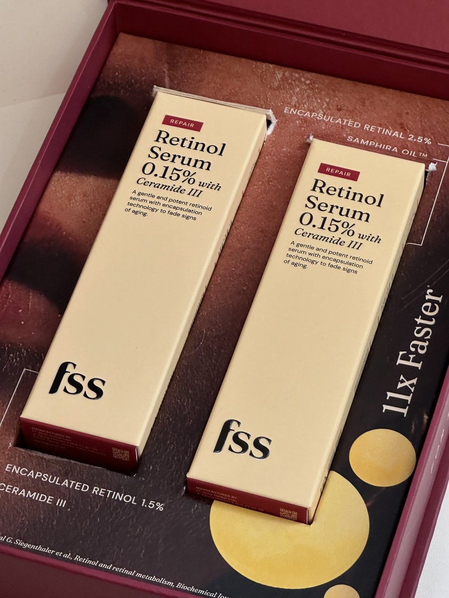 sukaskincarean's tweet photo. HAI 👋🏻 mau bagi bagi PR package FSS Retinol &amp; Retinal Serum untuk 3 orang beruntung.

Rulesnya gampang:
• Follow @sukaskincarean 
• RT &amp; ❤️ Tweet ini
• Reply permasalahan kulit kamu saat ini apa.

Nanti pemenang di umumin tanggal 5 Januari ya 🌞 Good luck.

*ngga usah tag tmn https://t.co/ADNxKFyJtG