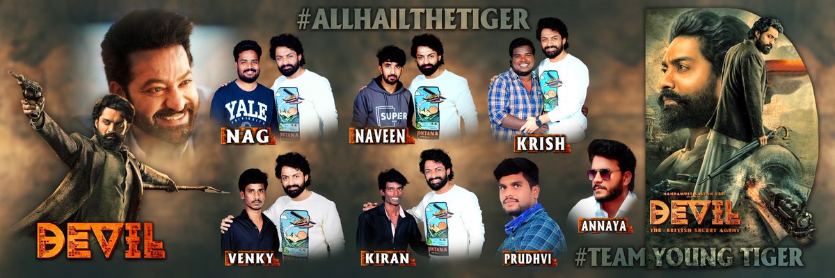 Nagtony9999's tweet image. #Madanapalle NTR and NKR Fans Banner 🔥🔥🔥

#TEAMYOUNGTIGER❤️

#DevilonDec29th @NANDAMURIKALYAN @tarak9999 @DevaraMovie @AbhishekPicture @iamsamyuktha_