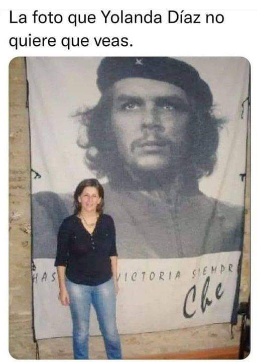 JuliaLunaAzul1's tweet photo. De esto si te tenías que avergonzar @Yolanda_Diaz_ https://t.co/LZs0ZdsNpy