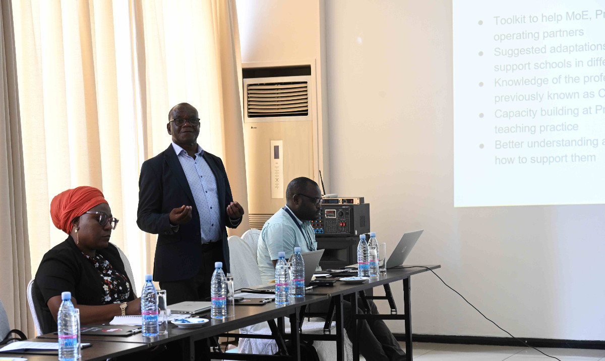 WorldVisionZamo's tweet photo. In partnership with the #Zambian Government through the #MinistryofEducation, World Vision Zambia recently held an orientation meeting for #Education #Partners in Lusaka for a Research Project to improve teacher profession development. 
#ZREAD #Literacy #QualityEducation https://t.co/lAwighvvLe