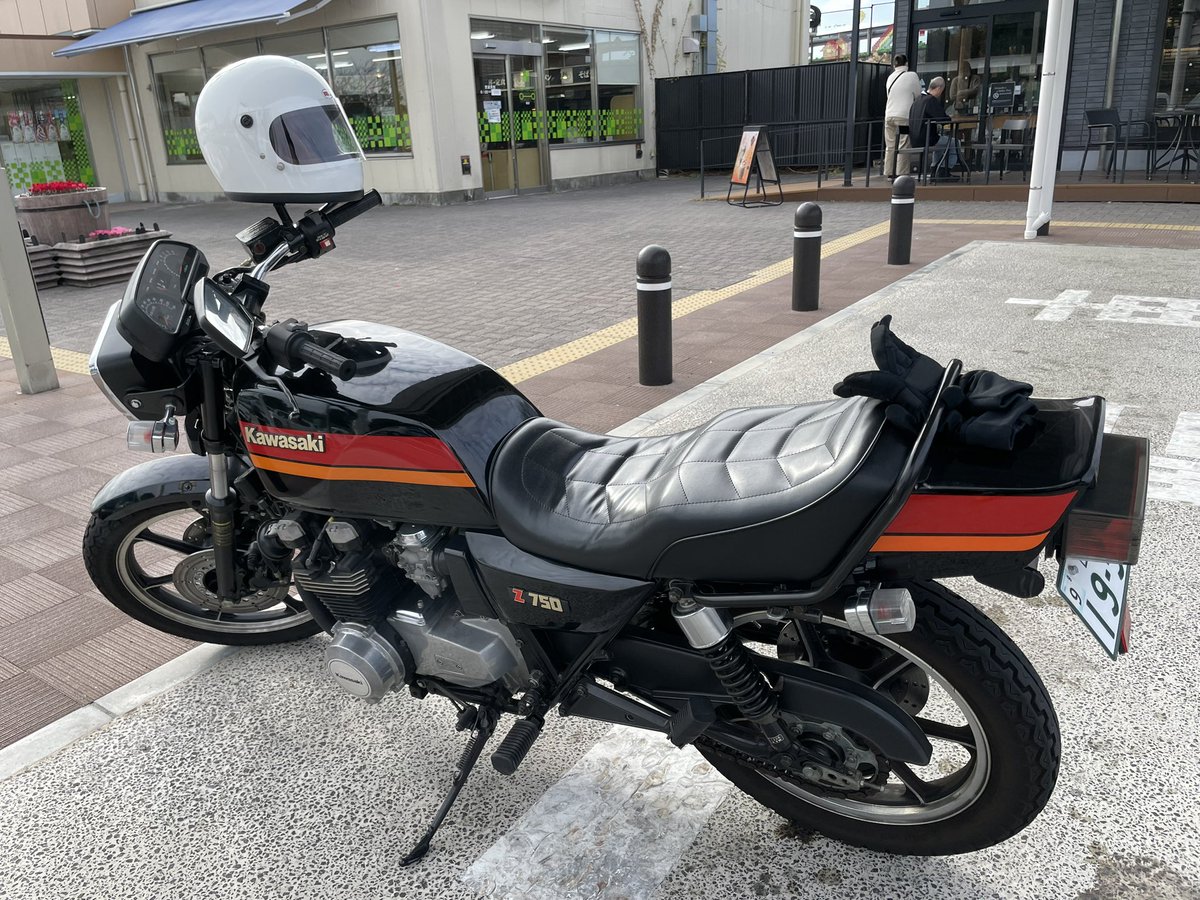 z750gpの乗り納め