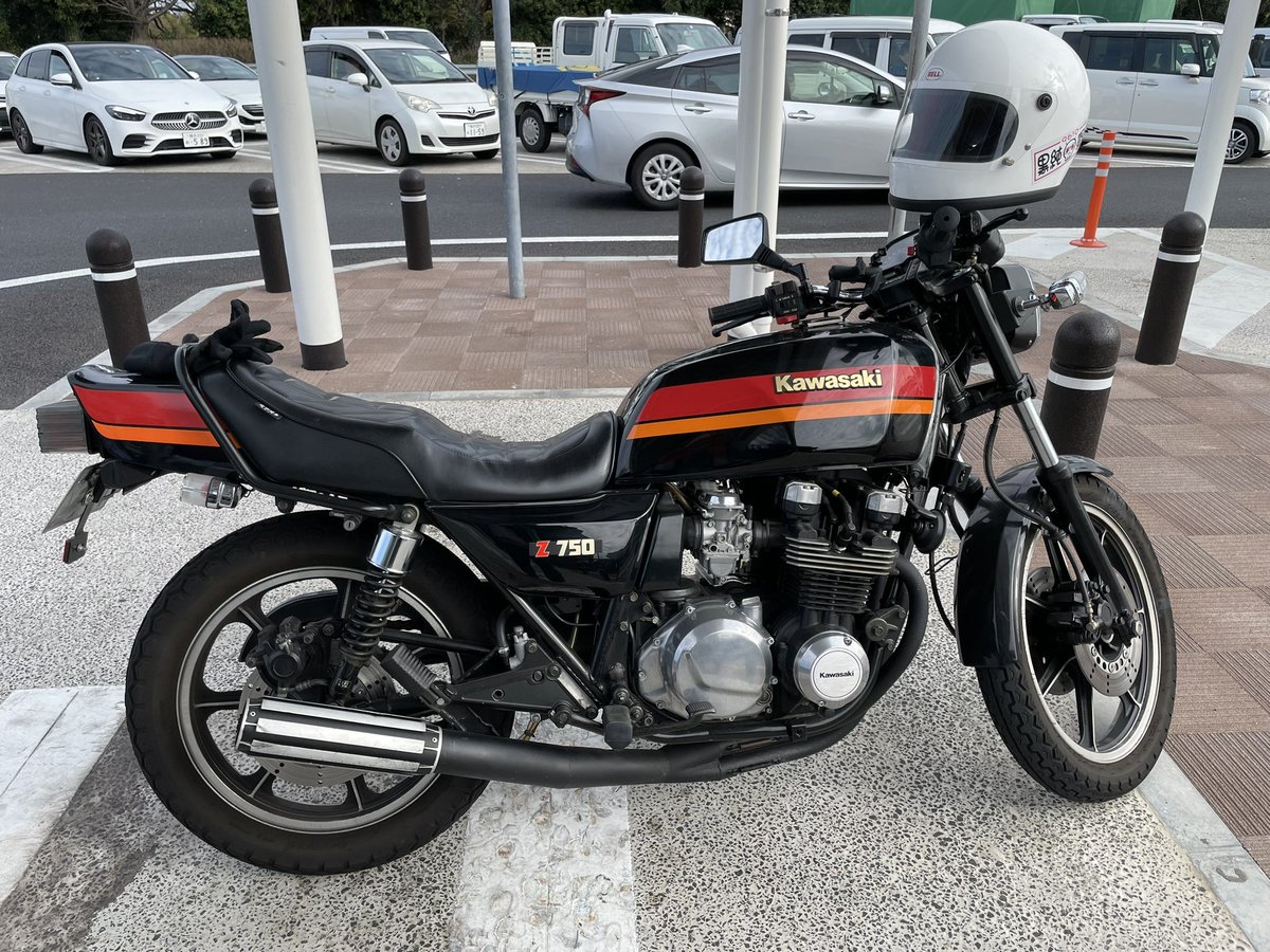 z750gpの乗り納め