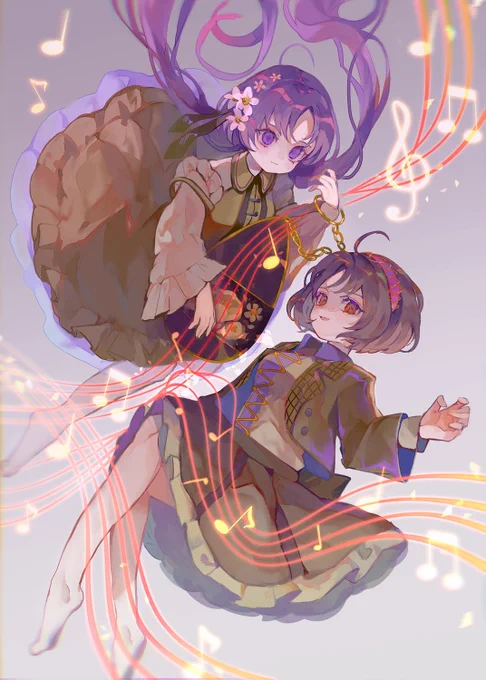 九十九姉妹。 #東方project 