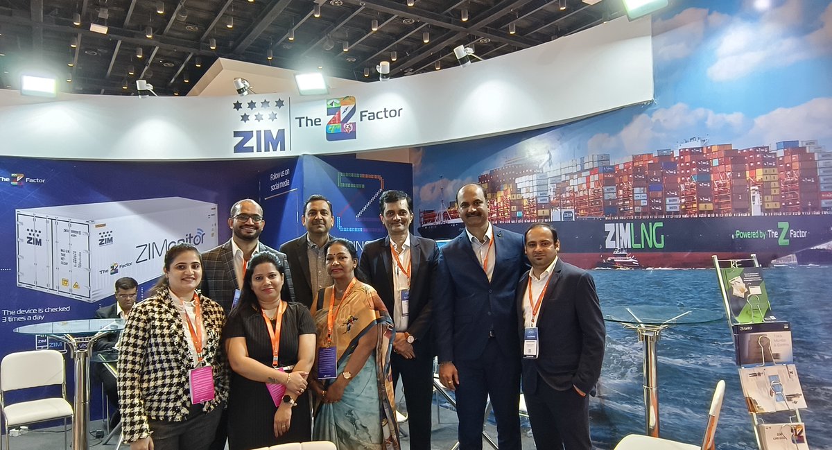 ZimShipping's tweet image. Setting sail into #IICS2023!

The #ZFactor illuminated the scene at India's International Cargo Show, where we enjoyed fostering connections with new and familiar faces, while showcasing ZIM's tailored solutions to an impressive audience of over 10,500 industry leaders.