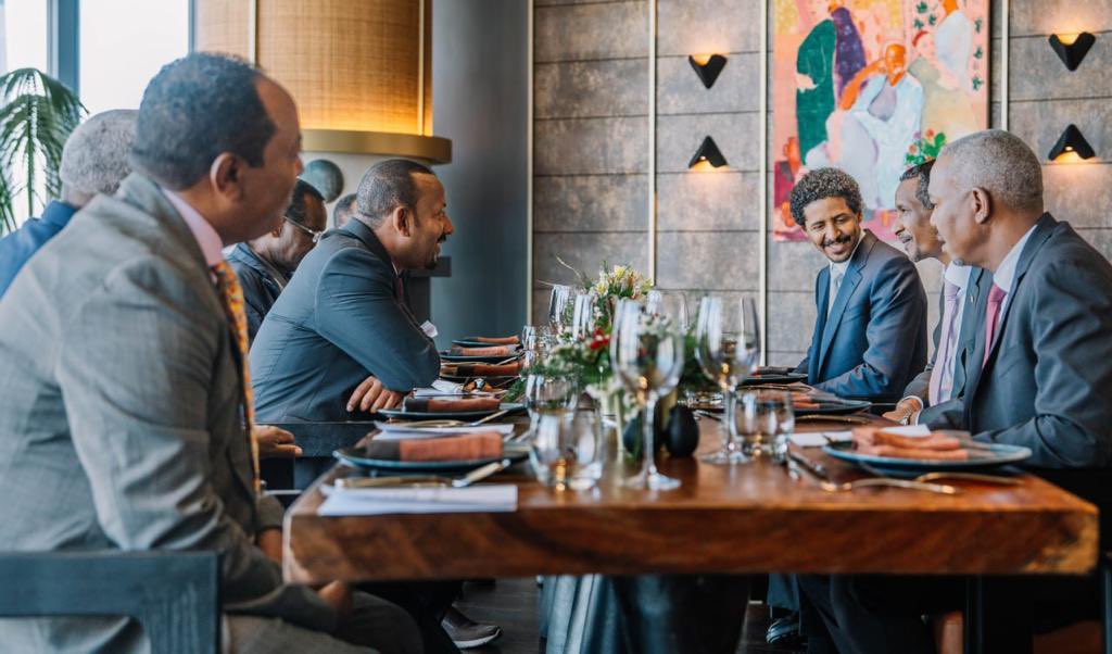 AbiyAhmedAli's tweet photo. Earlier today I received Mohamed Hamdan Dagalo and his delegation for a discussion on securing peace and stability in the Sudan. https://t.co/D7IDwFTHih