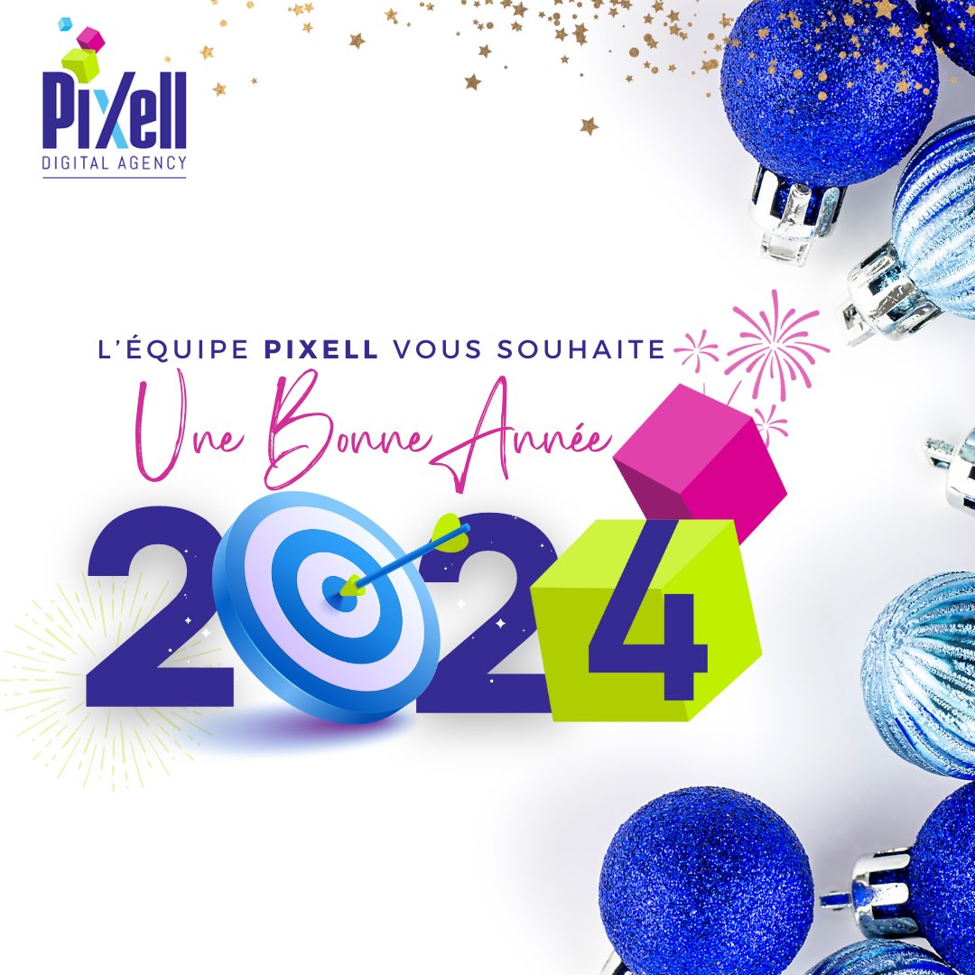 pixellwebcom's tweet photo. 💝 Bonne Année 2024 💙
✨ L'équipe Pixell vous adresse ses vœux chaleureux pour des fêtes de fin d'année éclatantes 
🌐  https://t.co/7uBJYEOCxd
📧  contact@pixell.eu
📱  05 96 75 14 20
#bonneannée #bonneannée2024 #HappyNewYear #digitalagency #webmarketing #agenceweb #marketing https://t.co/HgJMl2Qk5R