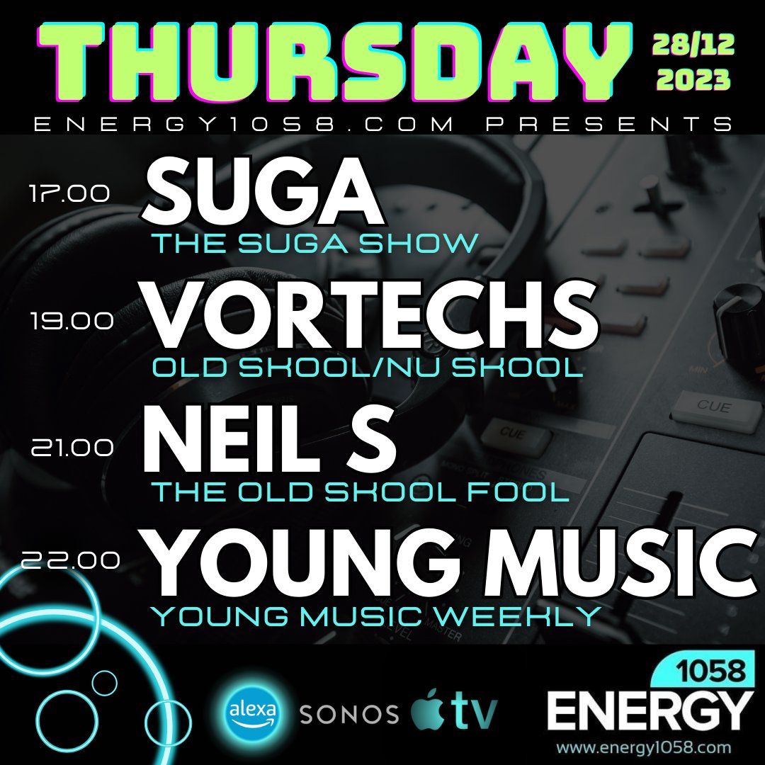 THIS WEEKEND ON ENERGY1058

Come join in the fun, listen and chat in the chatroom: energy1058.com