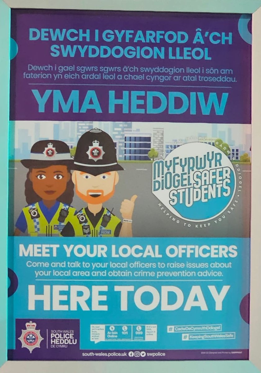 EmmaUniCop's tweet photo. #Universityliasionteam are currently in the #baylibrary. Come and see us . It's a slight battle with the wind but its dry! @campuslifesu @swanseauni @swanseaunisu @swpolice @SWPNeathPTalbot
@SWPSwansea @SWPVolunteers #crimepreventionadvice #generalchat #volunteeringopportunities https://t.co/fluDT67w5V