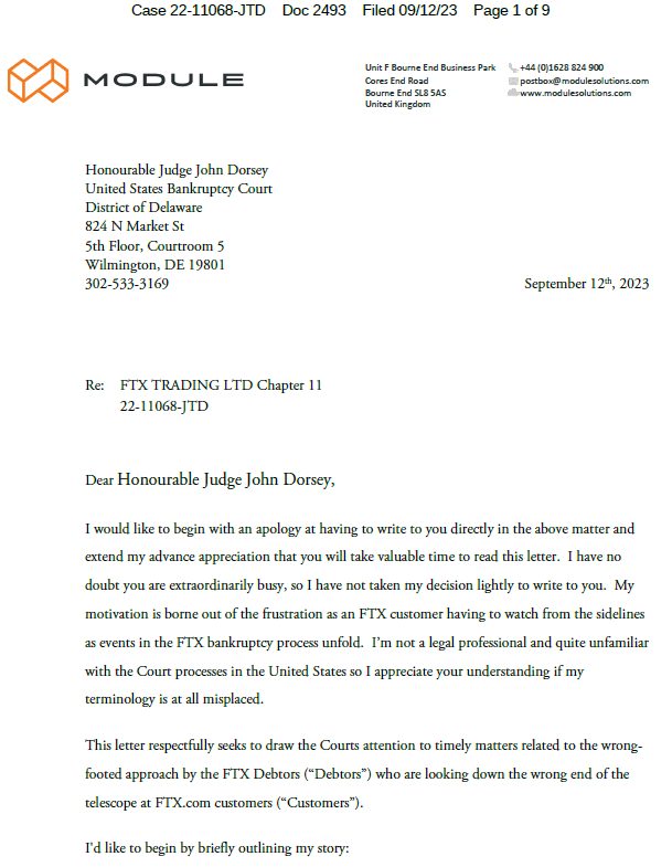 FTX 2.0 Customer Coalition tweet media