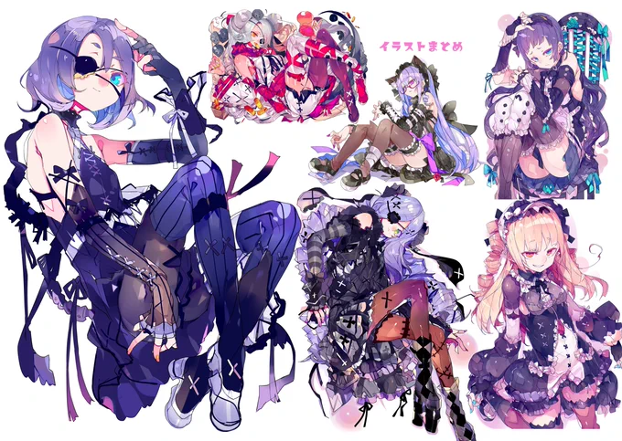 冬コミ新刊予約開始しました!今までのご依頼イラスト&過去イラストまとめのイラスト本です会場に来れない方など、よかったらよろしくお願いします #C103新刊  #冬コミ #C103お品書き 