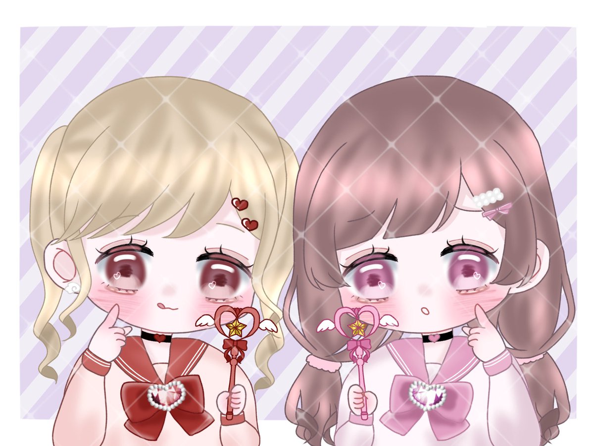 Illust_c3's tweet photo. 〔 魔法少女 量産☆ 〕
単体：¥300~/ペア：¥500~
リプ欄のテンプレを記載してDMまでお願いします📨

透過したものと合わせて納品させて頂きます🙌🏻

 #アイコン依頼  #量産依頼  #ペア画依頼  #有償依頼 https://t.co/3G1qhP7eNz