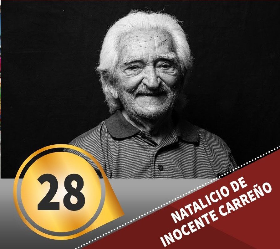 🗓️ #28Nov || Año 1919, nace el maestro Inocente Carreño, músico, compositor y educador venezolano, destacado en un sinfín de temas y de obras académicas. Merecedor de apreciables premios, formó parte de la Junta Directiva del Sistema de Orquestas y Coros Juveniles e Infantiles.