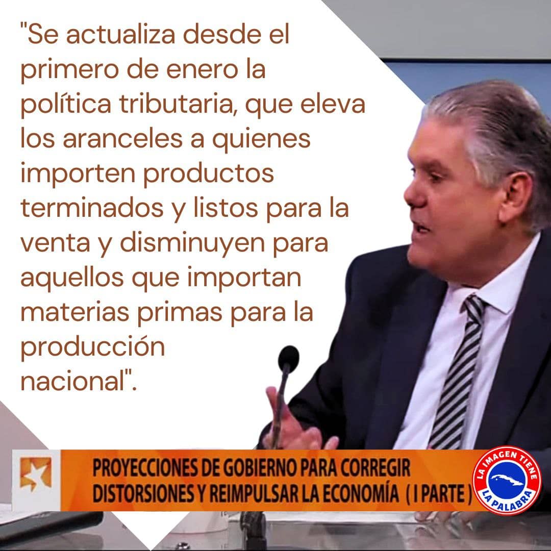Proyecciones de Gobierno para corregir distorsiones y reimpulsar la economía. #EstaEsLaRevolución 
#CubaPorLaVida 
#CubaCoopera 
<a href="/CubaMir_Ven/">Brigada Médica Cubana Estado Miranda</a>
<a href="/cubacooperaven/">Brigada Médica Cubana en Venezuela</a>
<a href="/japortalmiranda/">José Angel Portal Miranda</a>
<a href="/MINSAPCuba/">Ministerio de Salud Pública de Cuba</a>