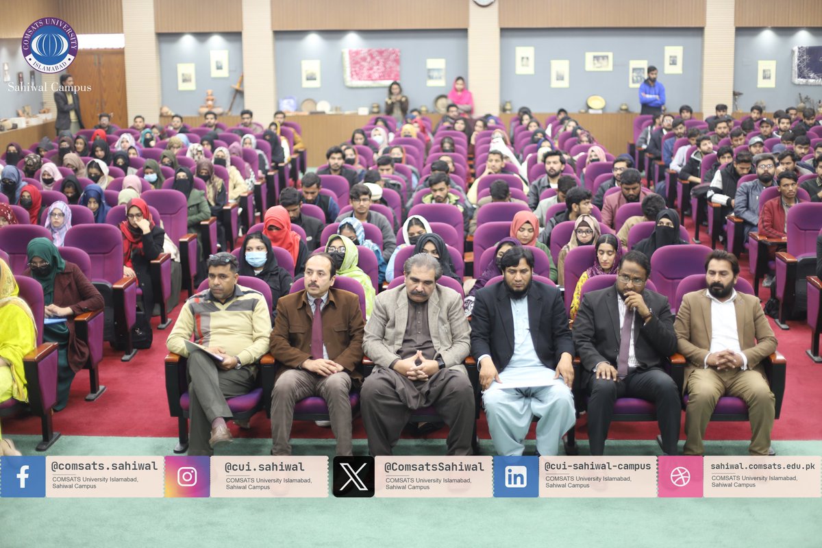 ComsatsSahiwal's tweet image. A laptop distribution ceremony under the title of Prime Minister&apos;s Youth Laptop Scheme 2023 was organized at CUI, Sahiwal Campus here on Tuesday. 191 laptops were distributed among deserving students of which 89 were boys and 102 were girls. 

#COMSATS #CUI #Sahiwal #Campus #HEC