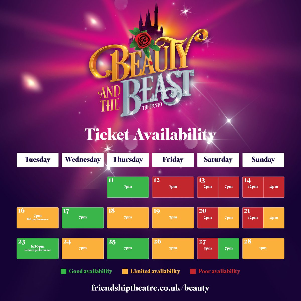 FriendshipTheat's tweet photo. 🚨 GOT YOUR TICKETS YET?

Thanks to everyone who’s purchased a ticket in the last week, they’ve been flying out!

For those that haven’t, you don’t want to miss this enchanting adventure of a lifetime 🤩

Tickets start from JUST £12 🎟️

💻 https://t.co/a2wHA2egz7
📞 0345 226 3510 https://t.co/TRjBqSl19D