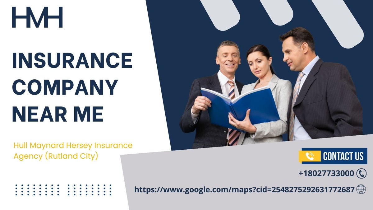 HMH_Vermont's tweet image. Searching for an Insurance Company Near Me in Rutland City? Hull Maynard is just around the corner! Offering personalized service and the protection you deserve. Home, Auto, Life – we've got you covered. #LocalInsurance #RutlandCity #YourProtection

google.com/maps?cid=25482…