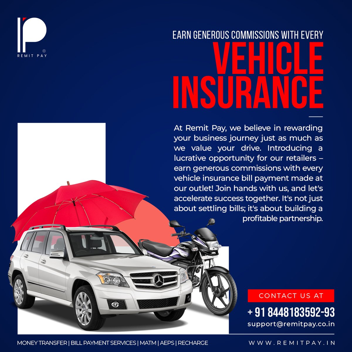 Earn Generous Commissions with Every Vehicle Insurance!

#vehicle #vehicles #vehicleinsurance #Insurance #insurance #commission #commissions #reward #Rewards #rewards #retailers #RETAILERS