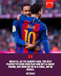 Lionel Messi and Neymar share a deep and genuine friendship both on and off the football pitch.
#MessiNeymarBond #FootballFriendship #BeyondThePitch #TeamSpirit #RespectOnAndOffField #LegendsTogether #BarcaMemories #PSGConnection #TrueFriendship #FootballStars #BrotherhoodInSport