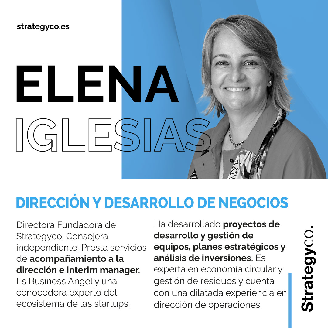 👥 Detrás de Strategyco hay un equipo de #profesionales con #experiencia en la #GestiónEstratégica de #empresas. 

Hoy conocemos a <a href="/EiglesiasA/">Elena Iglesias</a>, responsable de #Dirección y #DesarrolloDeNegocios.

Descubre todo lo que podemos hacer por tu #organización.

strategyco.es/contactar/