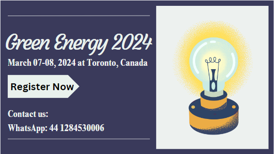 Shape a Sustainable Future: Green Energy Summit 2024 Toronto url: …enenergy.environmentalconferences.org #GreenEnergySummit #DecarbonizeNow #SmarterGrids #BeyondNetZero #SolarPower #WindPower #HydroPower #GeothermalEnergy #EnergyEfficiency #GreenTO #NiagaraPower #CanadianCleanTech