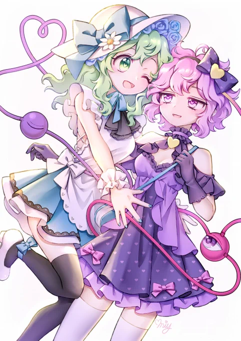 Skebリクエストの古明地姉妹 