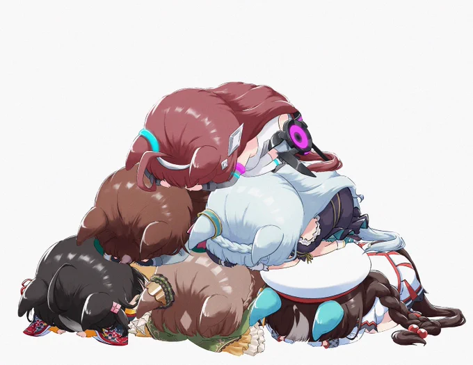 出オチ #今年も残りわずかなので今年一番伸びた絵を貼る