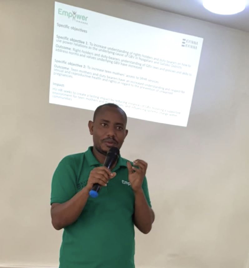 EmpowerRwanda's tweet photo. #NOW: In partnership with @KvinnaKvinnaINT, we’re holding annual advocacy mtg with duty bearers, security organs, health service providers &amp;Girl Advocates in @NyagatareDistr to review implementation status of #HerVoiceHerRight Project which focuses on #GBV prevention &amp; response. https://t.co/NVoYon0GAV