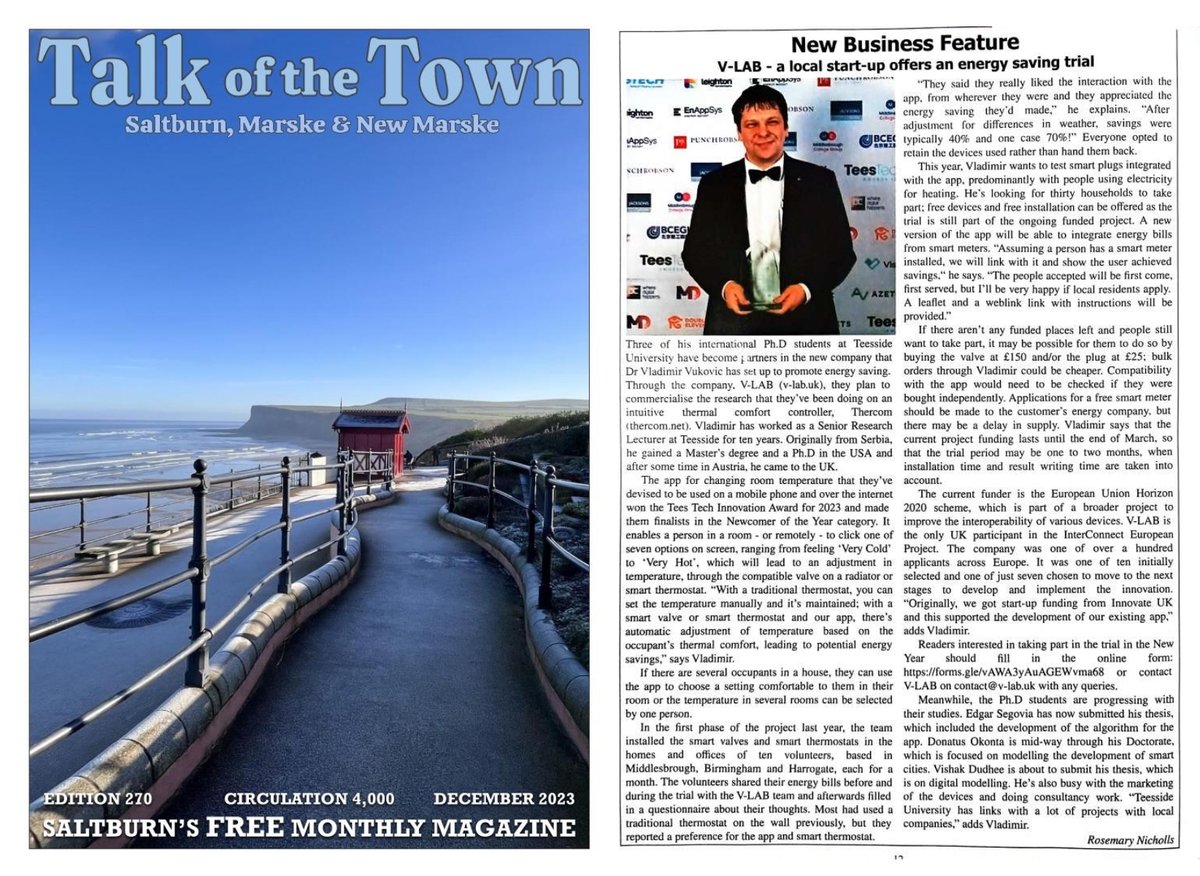 VLAB_LTD's tweet image. 🌟 Discover the buzz in Talk of the Town Magazine! 
V-LAB introduces a groundbreaking collaboration, reshaping energy savings with THERCOM.

👉Explore the future of innovation: tottmagazine.co.uk/business/v-lab…

🖱️Learn more: thercom.net

#EnergySavings #Innovation #VLAB