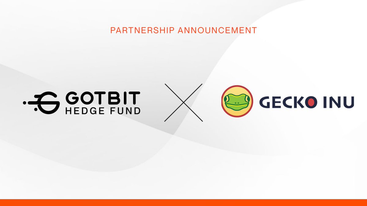 Gotbit is making huge bet on Avalanche Ecosystem Happy to announce long term Partnership with @GeckoInuAvax ! Gotbit Hedge Fund is going to support $GEC as our prime Avalanche projects with Funding, Market Management and CEX expansion in the future! Make some noise!