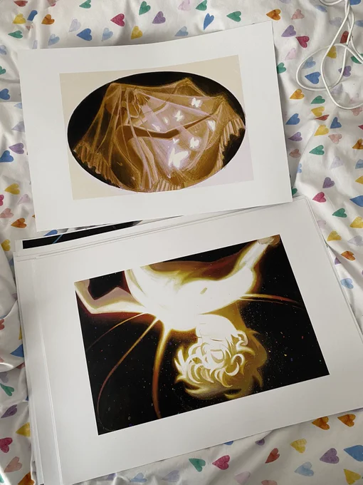 I still have these a3 prints from cons that didn't sell , if anyone is interested in them they are 20€ plus shipping (worldwide)
