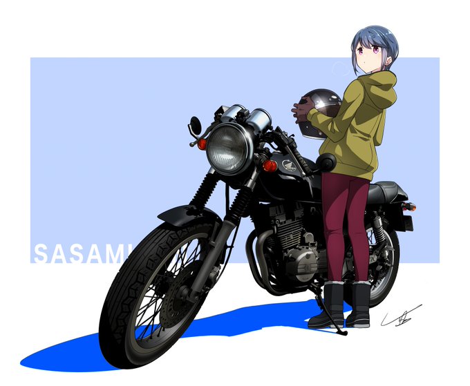 「女の子 バイク」のTwitter画像/イラスト(新着)｜4ページ目