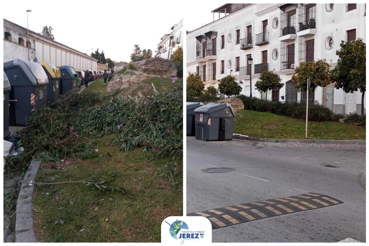 MejorarJerez's tweet photo. 📍 Ronda del Caracol.
Un vecino nos escribió para que retirásemos los restos orgánicos de la zona. ¡Gracias por la colaboración vecinal!
#MejorarJerezJuntos https://t.co/oKRJQcB8nX